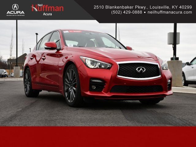 2017 INFINITI Q50 Red Sport 400