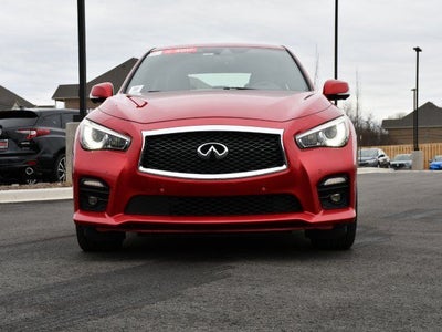 2017 INFINITI Q50 Red Sport 400