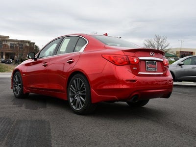 2017 INFINITI Q50 Red Sport 400