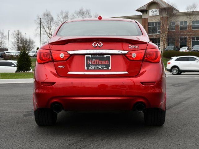2017 INFINITI Q50 Red Sport 400