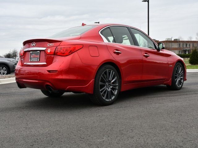2017 INFINITI Q50 Red Sport 400