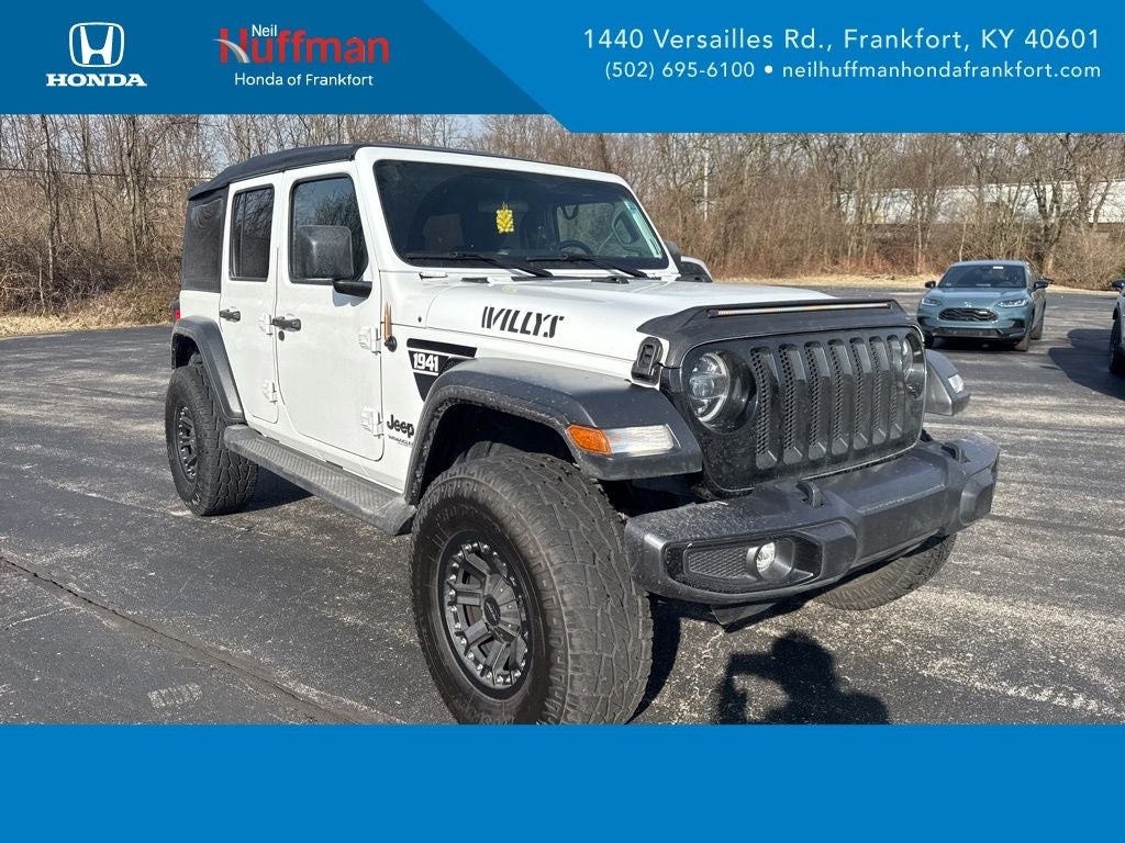 2022 Jeep Wrangler Unlimited Willys