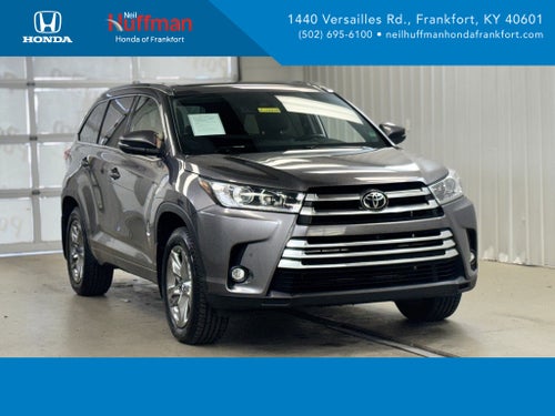2019 Toyota Highlander Limited Platinum