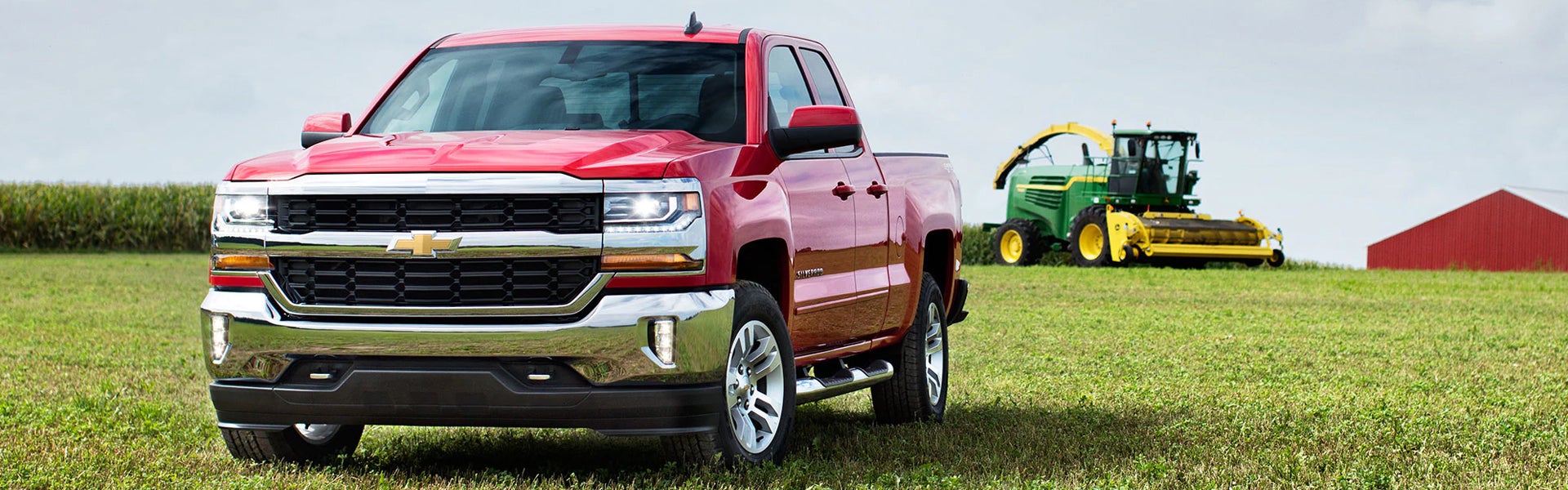 Silverado 1500 standing in grass