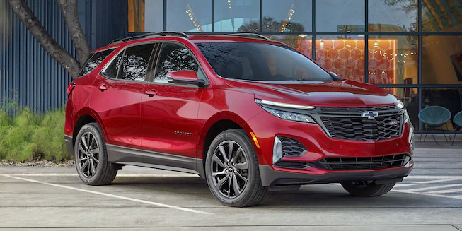 2023 Chevy Equinox Red